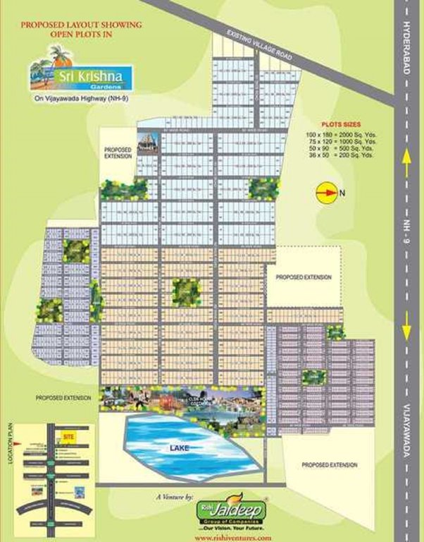  sri krishna gardens Master Plan