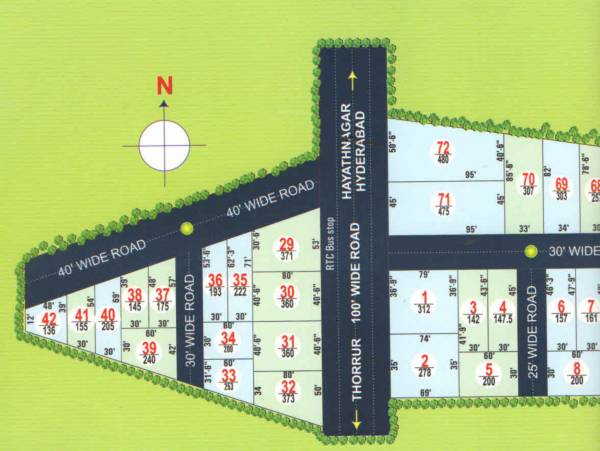Layout Plan surya-nagar Layout Plan