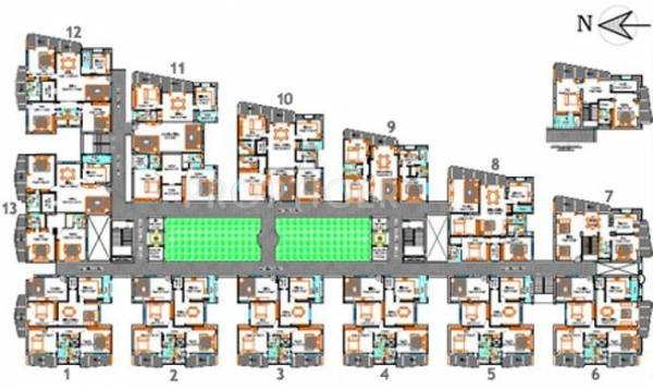 Images for Cluster Plan of Prapurna Shantham
