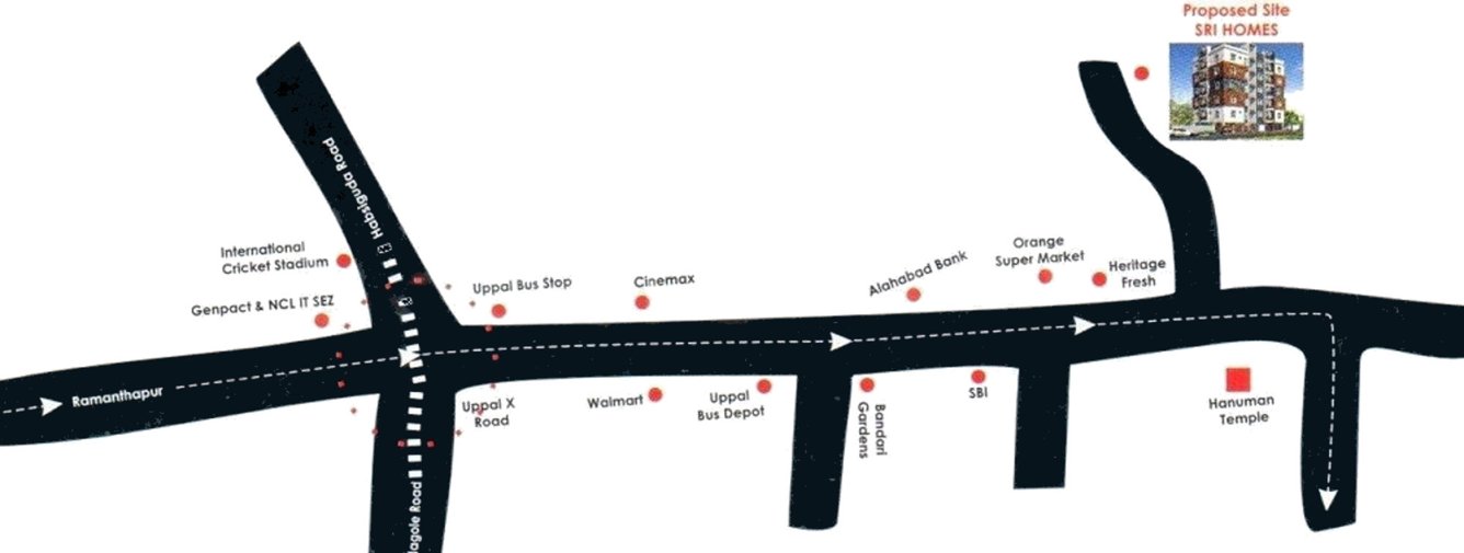 Images for Location Plan of Tirumala Sai Homes