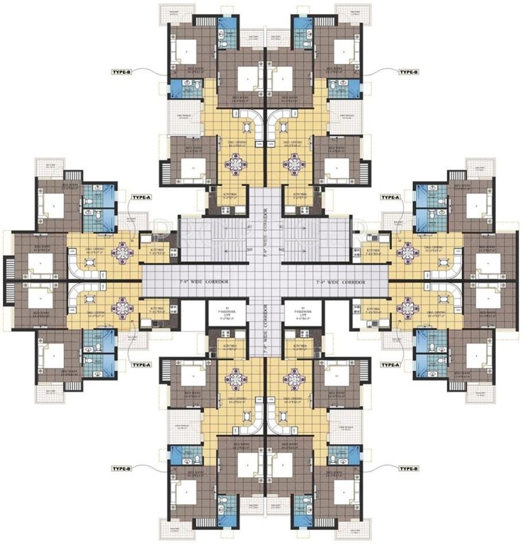 Images for Cluster Plan of Pushpanjali Planet