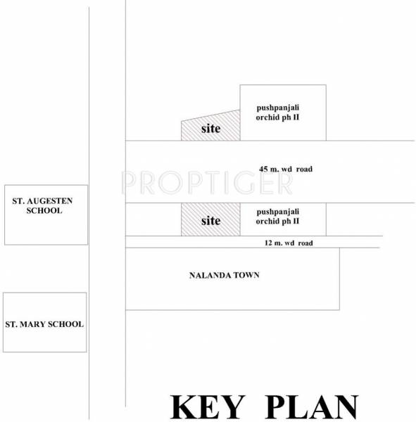 Images for Location Plan of Pushpanjali Planet Images for Location Plan of Pushpanjali Planet