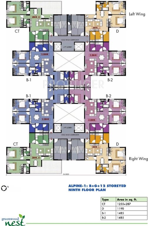 Images for Cluster Plan of Shrachi Greenwood Nest