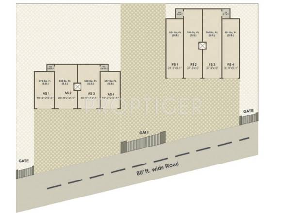 Tower B Cluster Plan sweet-shukra Tower B Cluster Plan