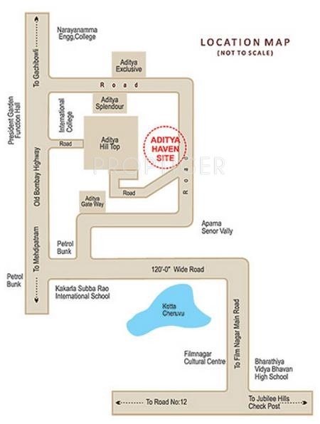 Images for Location Plan of Sri Aditya Haven