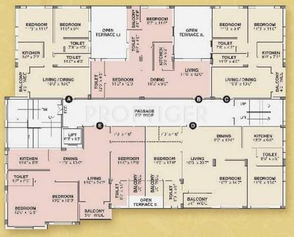Cluster Plan Vishnu Housing Kings Court Cluster Plan