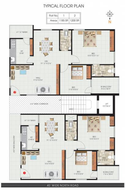 Images for Cluster Plan of Janani Gayathri Residency