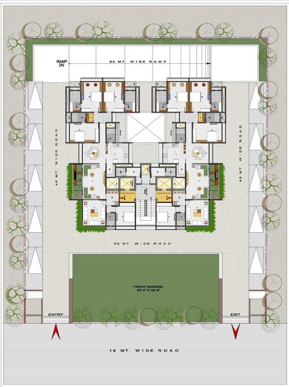 sapphire Images for Layout Plan of Sankalp Sapphire