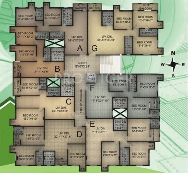 Images for Cluster Plan of Shree Group Shreedhar Apartment Images for Cluster Plan of Shree Group Shreedhar Apartment