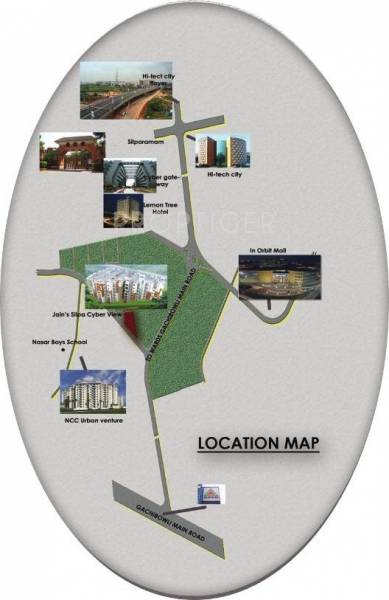 Images for Location Plan of Silpa Cyber View