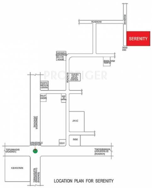 Images for Location Plan of Sri Aditya Serenity