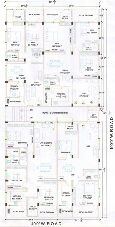 Images for Cluster Plan of Satya Mahi OM Complex