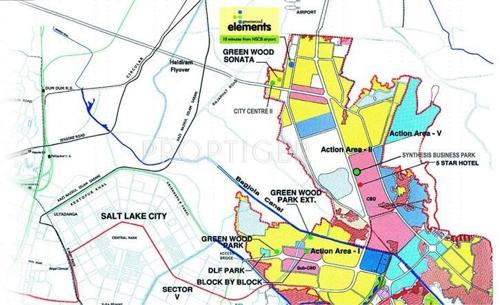  greenwood-elements Images for Location Plan of Shrachi Greenwood Elements