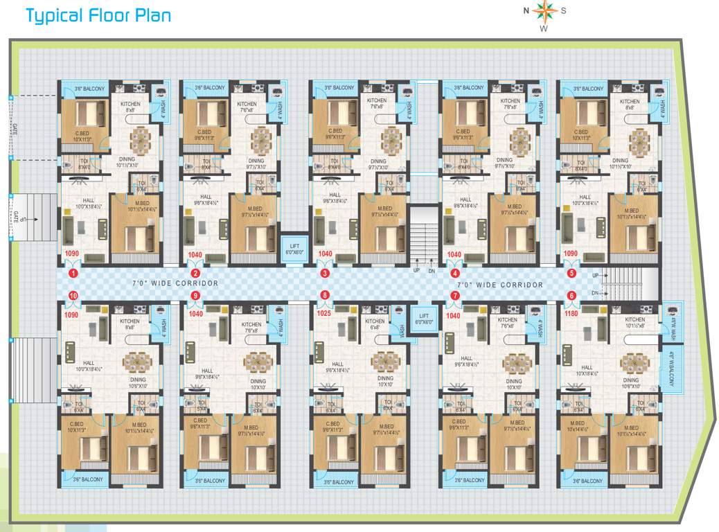 janakirama towers 1 Janakirama Towers I Cluster Plan