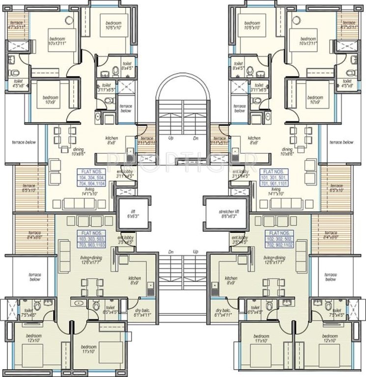 little earth Cluster Plan