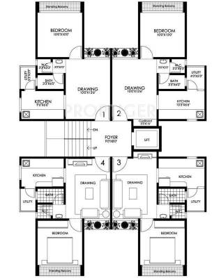 Images for Cluster Plan of Dharmadev Swaminarayan Park 3