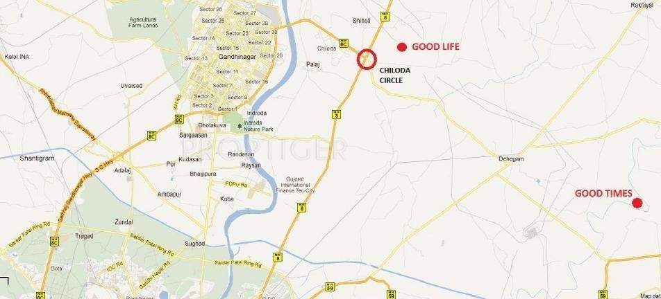  good life Images for Location Plan of Sangath Good Life