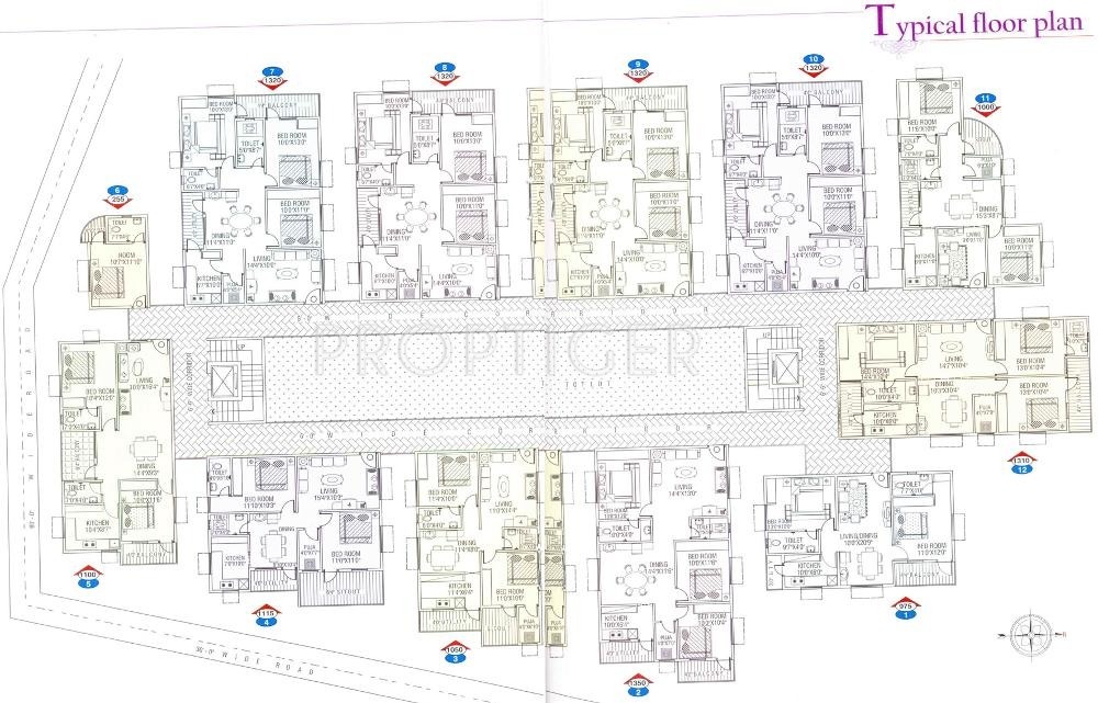 Images for Cluster Plan of BR Lakshmi Durga Sagar Enclave