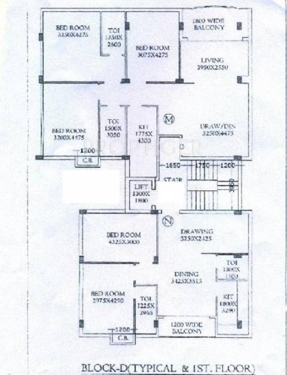 Images for Cluster Plan of Parasrampuria Rohit Apartment