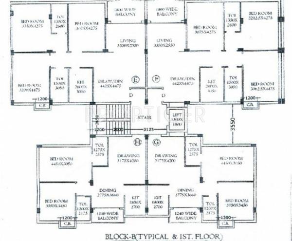 Images for Cluster Plan of Parasrampuria Rohit Apartment