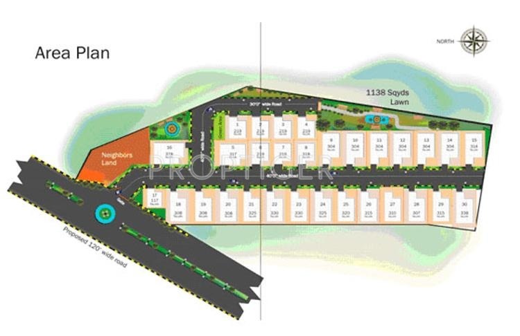 Images for Layout Plan of Praneeth Westwoods