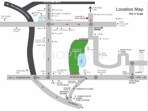 Images for Location Plan of Praneeth Westwoods