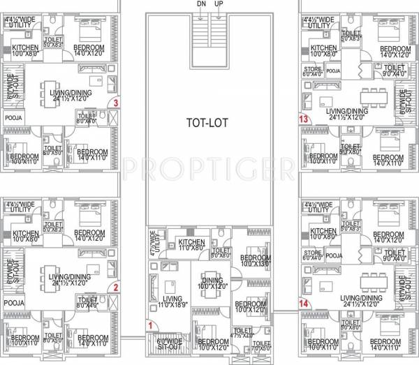 Images for Cluster Plan of TNR Vaishnovi