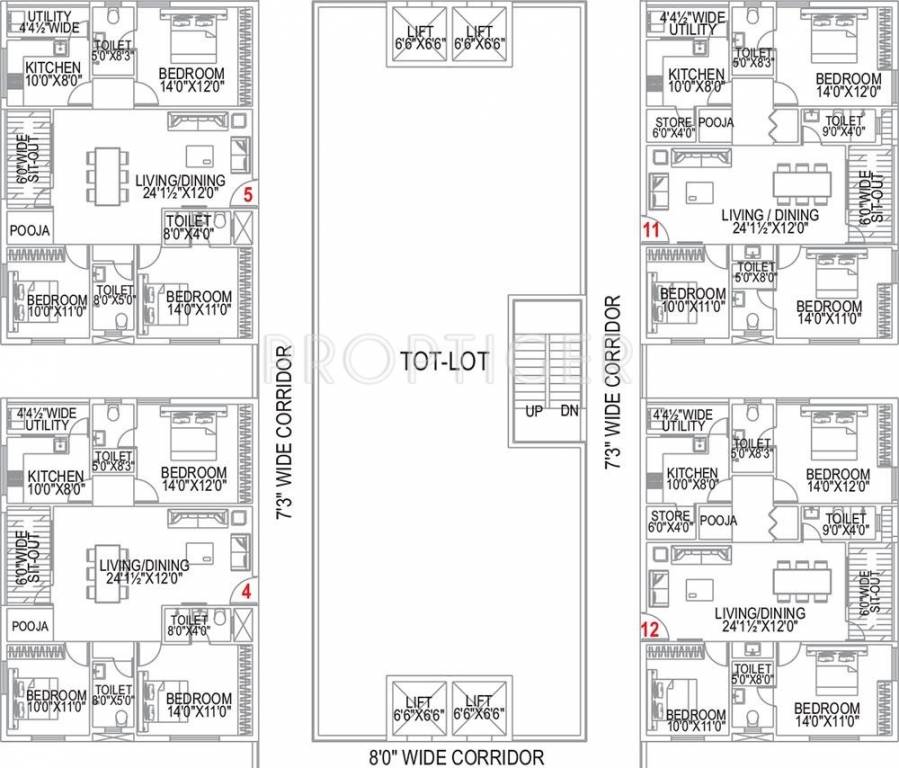 Images for Cluster Plan of TNR Vaishnovi