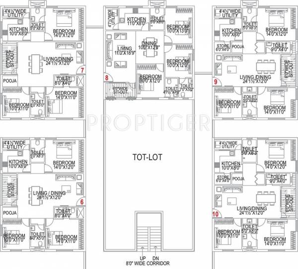 Images for Cluster Plan of TNR Vaishnovi