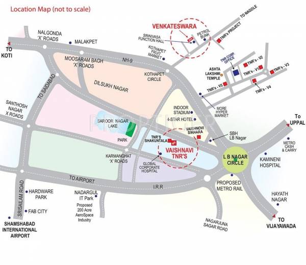 Images for Location Plan of TNR Vaishnovi