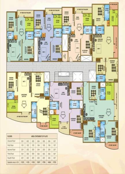 Images for Cluster Plan of Flourish Techno May Flower Classic