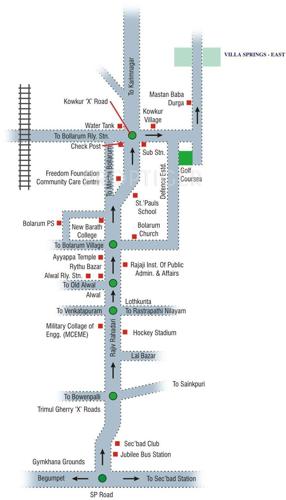 N K Leasing Villa Springs East Location Plan