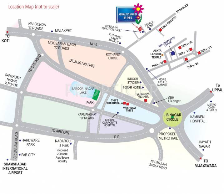Images for Location Plan of TNR Venkateshwara
