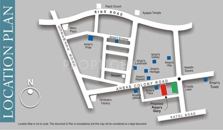 Images for Location Plan of Green Aman Glory