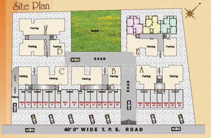 Images for Layout Plan of Simandhar Developers Residancy 2