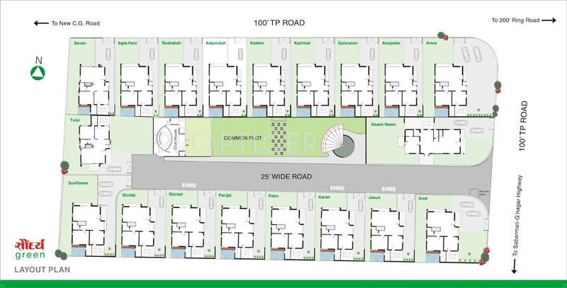 Images for Site Plan of Sangath Saundrya Green