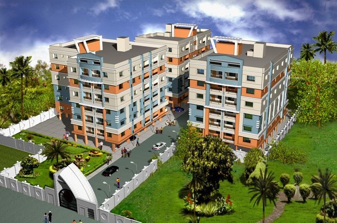 tridev garden phase i Elevation