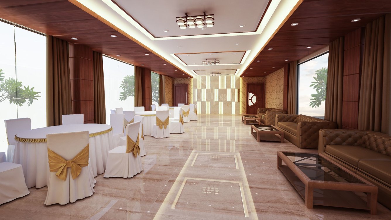 tridev garden phase i Banquet Hall