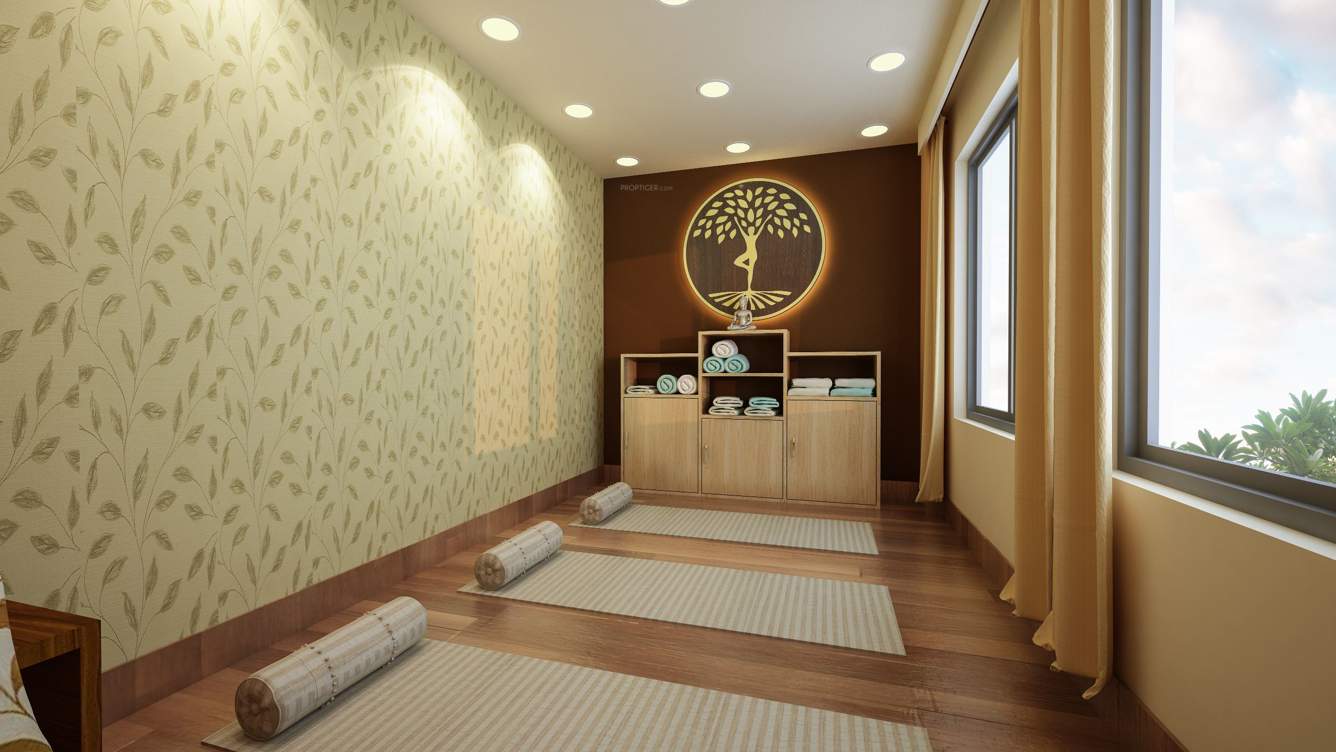 tridev garden phase i Yoga/ Meditation Area