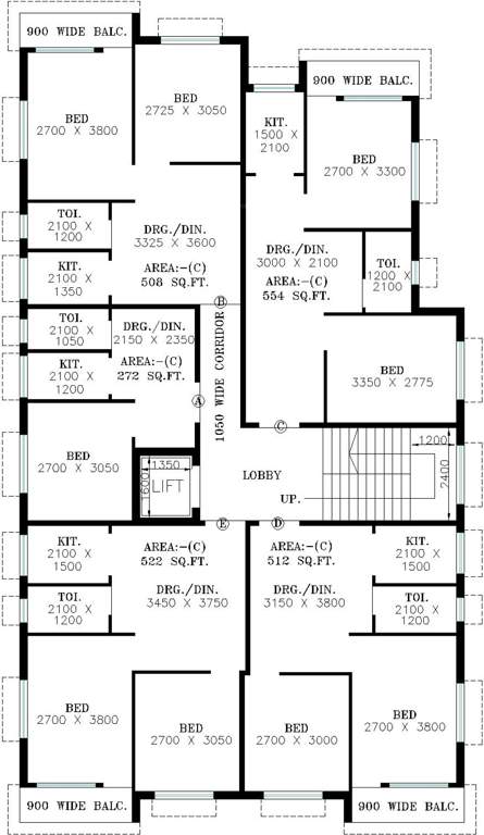 Images for Cluster Plan of Karunamoyee Riverside Greenwood