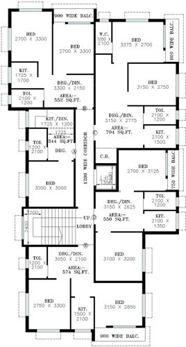 Images for Cluster Plan of Karunamoyee Riverside Greenwood