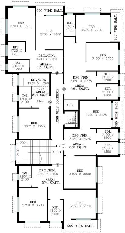 Images for Cluster Plan of Karunamoyee Riverside Greenwood