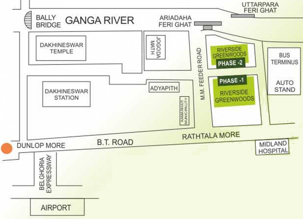 Images for Location Plan of Karunamoyee Riverside Greenwood