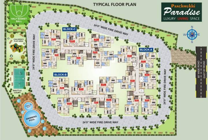  paradise Cluster Plan