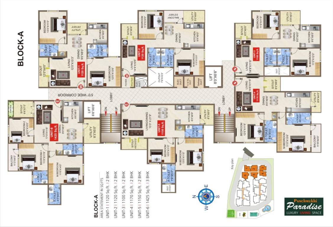  paradise Cluster Plan
