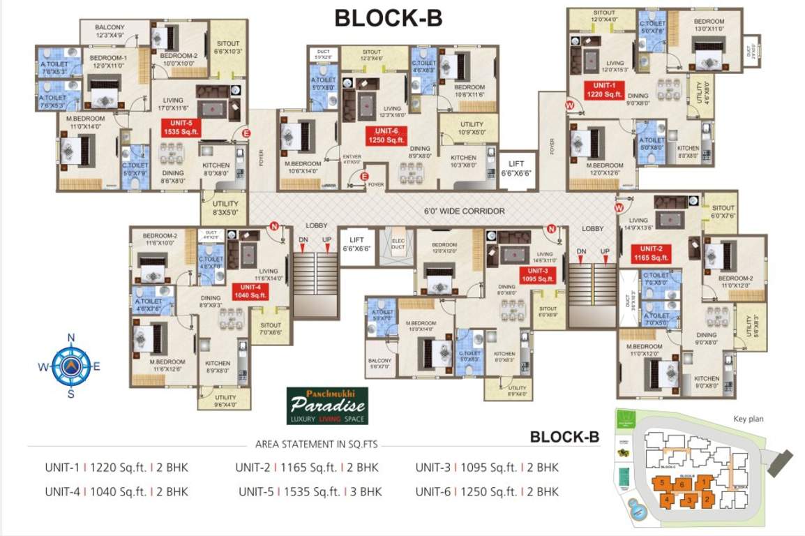  paradise Cluster Plan