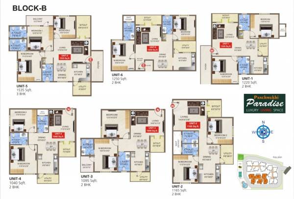  paradise Cluster Plan