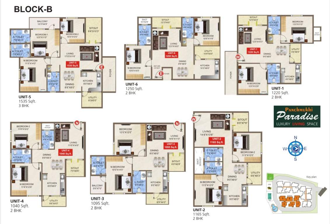  paradise Cluster Plan