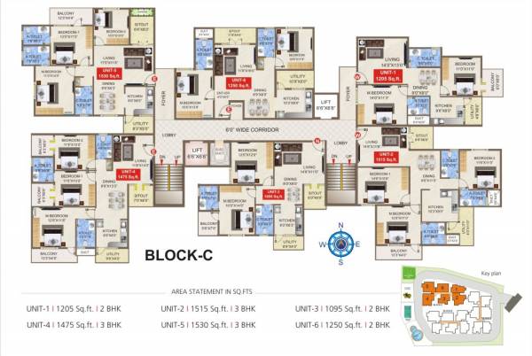  paradise Cluster Plan
