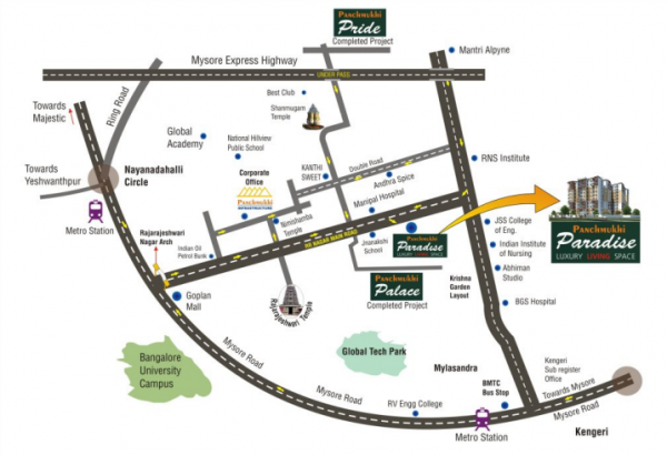  paradise Location Plan